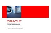 Oracle web center