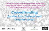 Crowdfunding Workshop November 2012