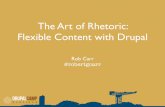 Rhetoric and Flexible Content with Drupal