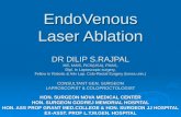 Endovenous laser ablation
