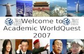 WACC Academic WorldQuest 2007