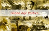 Gilded age politics