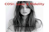 Cosi Love & Infidelity Presentation