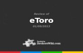 Profile and Review of eToro Forex 2013