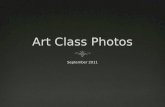 Art class photos