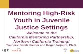 Northern California OJJDP 2012 Training