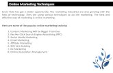 Online Marketing Services Presentation By Team Member