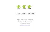 Session 1   android overview