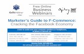 The Marketers Guide to F-Commerce GoToWebinar Presentation 26oct11