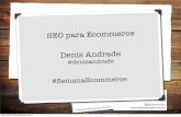 SEO para Ecommerce - Denis Andrade