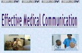 Effective Medical Communications in Pharmaceutical marketing