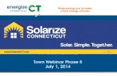 Solarize Town Recruitment Webinar