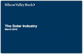 Silicon Valley Bank Solar Industry Report