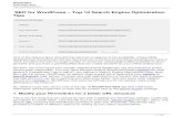Seo wordpress-top-10-search-engine-optimization-tips