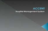 ACCENT  Hospital  Management  System