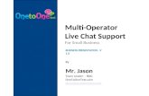 Onetoonetext - Multi - Operator Live Chat Support Software
