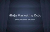 Ninja Marketing Dojo Tips