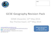Revision pack 2014 - GCSE Geography OCR B