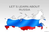 Let´s learn about russia