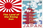 Japan rising sun