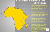 The Continent of Africa