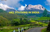 Hill stations in india