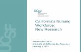 California’s Nursing Workforce: New Research
