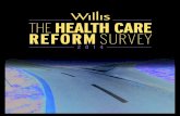 Health Care Reform Survey - Wilis 2014