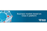 Business models based on RTU class 5