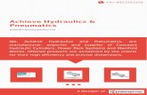 Achieve hydraulics-pneumatics