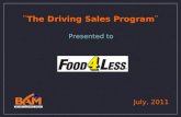 The Driving Sales Program