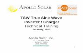 Apollo Solar TSW Inverter Training