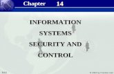 Chapter14: Information systems security and control