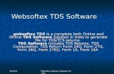 Tds software, tds return, tds computation, tds return form 24q, tds software solution, online tds software