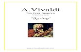 Violino   partitura - vivaldi - as quatro estações - primavera (four seasons - violino e piano)