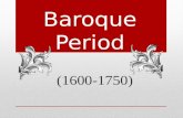 Baroque Period pt1