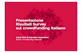 Analisi delle Piattaforme Italiane di Crowdfunding - Ottobre 2013