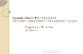 Supply Chain Management, Demand and Customer Service