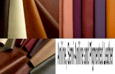 Aniline, semi aniline and pigmented leather