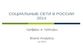Социальные сети в России 2014: цифры и тренды