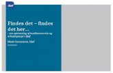 VidenDanmark seminar: Digitalisering og procesoptimering 25.1.2012. Mads Carstensen: Findes det ? findes det her? - om optimering af medlemsservice og arbejdsgange i Djøf
