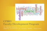 Ecme orientate CPIRD faculty development