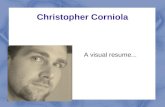 Corniola Christopher Visual Resume