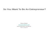 So You Want to Start a Company?  Berkeley 111611