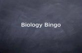 Biology Bingo, day 1
