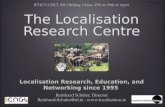 The Localisation Research Centre: Building Bridges - Creating Impact