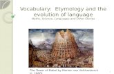 Vocabulary etymology