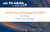 Inside Sales Strategies for MSPs