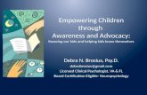 Advocacy By Dr. Debra Brosius