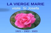 La Vierge Marie visite Sr Josefa